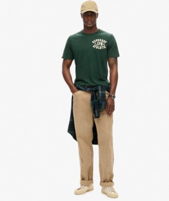 Camiseta deportiva Vintage de pantalón corto de manga corta