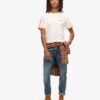 Camiseta Essential Logo Retro Striped Camiseta Essential Logo Retro Striped