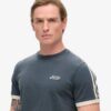 Camiseta Essential Logo Retro Striped Camiseta Essential Logo Retro Striped