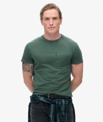 Camiseta Essential Washed Pocket