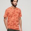 Camiseta estampada con sobreteñido Vintage
