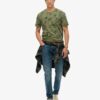 Camiseta estampada con sobreteñido Vintage