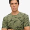 Camiseta estampada con sobreteñido Vintage
