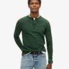 Camiseta Henley con textura Vintage Camiseta Henley con textura Vintage