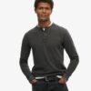 Camiseta Henley con textura Vintage Camiseta Henley con textura Vintage