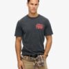 Camiseta holgada con estampado Biker Rock