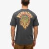 Camiseta holgada con estampado Biker Rock