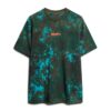 Camiseta holgada con estampado de camuflaje