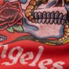 Camiseta holgada con estampado de tatuaje