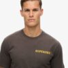 Camiseta holgada con estampado de tatuaje