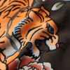 Camiseta holgada con estampado de tatuaje