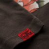 Camiseta holgada con estampado de tatuaje
