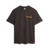 Camiseta holgada con estampado de tatuaje