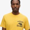 Camiseta holgada con estampado motero