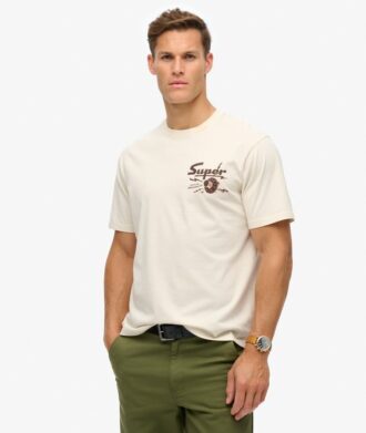 Camiseta holgada con estampado punk Lo-Fi