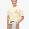 Camiseta holgada con estampado punk Lo-Fi