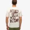 Camiseta holgada con estampado punk Lo-Fi