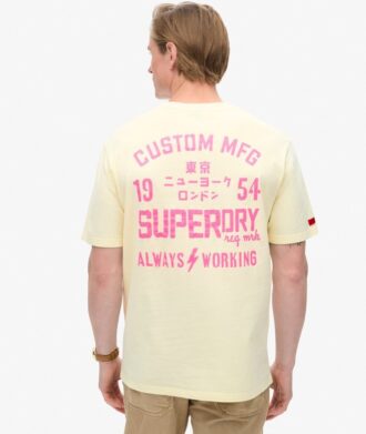Camiseta holgada con estampado punk Lo-Fi