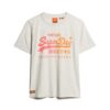 Camiseta holgada con estampado tonal Camiseta holgada con estampado tonal