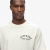 Camiseta holgada con gráfico de tatuaje en la espalda
