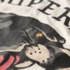 Camiseta holgada con gráfico de tatuaje en la espalda