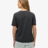 Camiseta holgada con logo Vintage metalizado