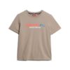 Camiseta holgada con logotipo deportivo Camiseta holgada con logotipo deportivo