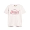 Camiseta holgada con logotipo metalizado Camiseta holgada con logotipo metalizado