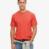 Camiseta holgada con logotipo sobreteñido