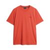 Camiseta holgada con logotipo sobreteñido