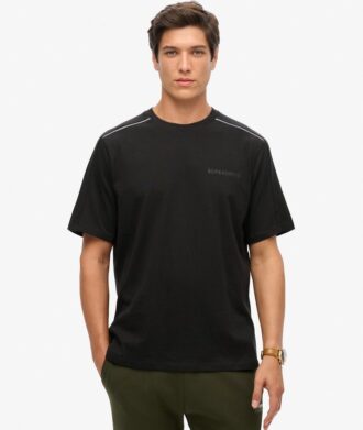 Camiseta holgada con logotipo Tech