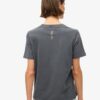 Camiseta holgada con rotulado tipo tatuaje