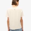 Camiseta holgada con rotulado tipo tatuaje