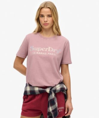 Camiseta holgada metalizada Venue