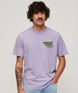 Camiseta holgada Neon Travel