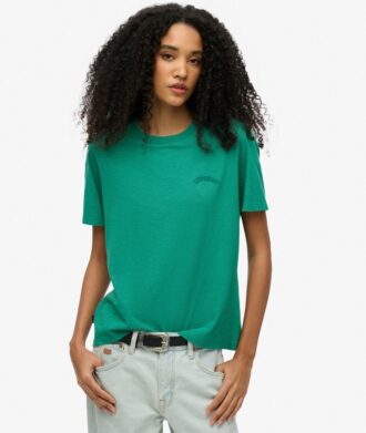 Camiseta lavada con el logotipo Essential