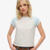 Camiseta raglán con logo Essential de Organic Cotton