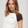 Camiseta raglán con logo Essential de Organic Cotton