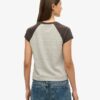 Camiseta raglán con logo Essential de Organic Cotton