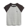 Camiseta raglán con logo Essential de Organic Cotton