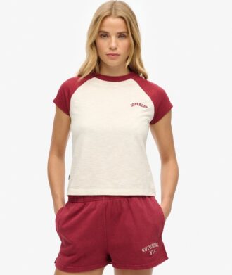 Camiseta raglán Essential Logo de Organic Cotton
