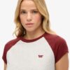 Camiseta raglán Essential Logo de Organic Cotton