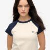 Camiseta raglán Essential Logo de Organic Cotton