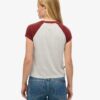 Camiseta raglán Essential Logo de Organic Cotton
