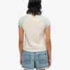 Camiseta raglán Essential Logo de Organic Cotton