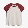 Camiseta raglán Essential Logo de Organic Cotton