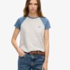 Camiseta retro con logo Essential
