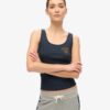 Camiseta sin mangas acanalada de Athletic Essentials