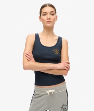Camiseta sin mangas acanalada de Athletic Essentials