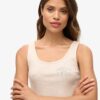 Camiseta sin mangas acanalada de Athletic Essentials